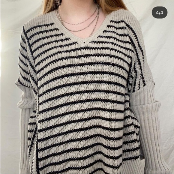 A.N.A Striped Sweater - Picture 4 of 6